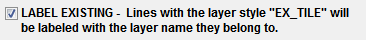 12. LABEL EXISTING check
