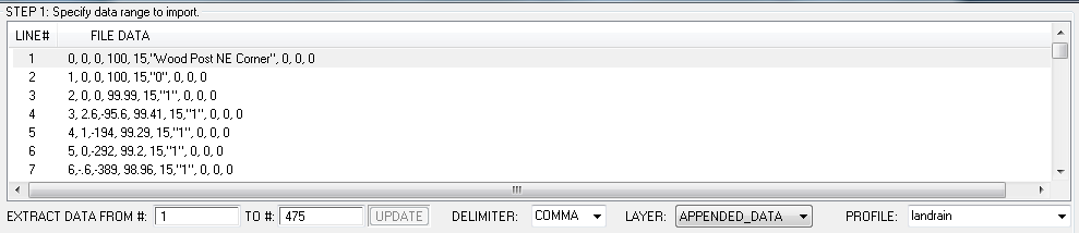 1. STEP #1 DEFINE DATA RANGE / FIELDS