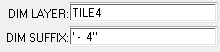 5. Dim Layer and Suffix